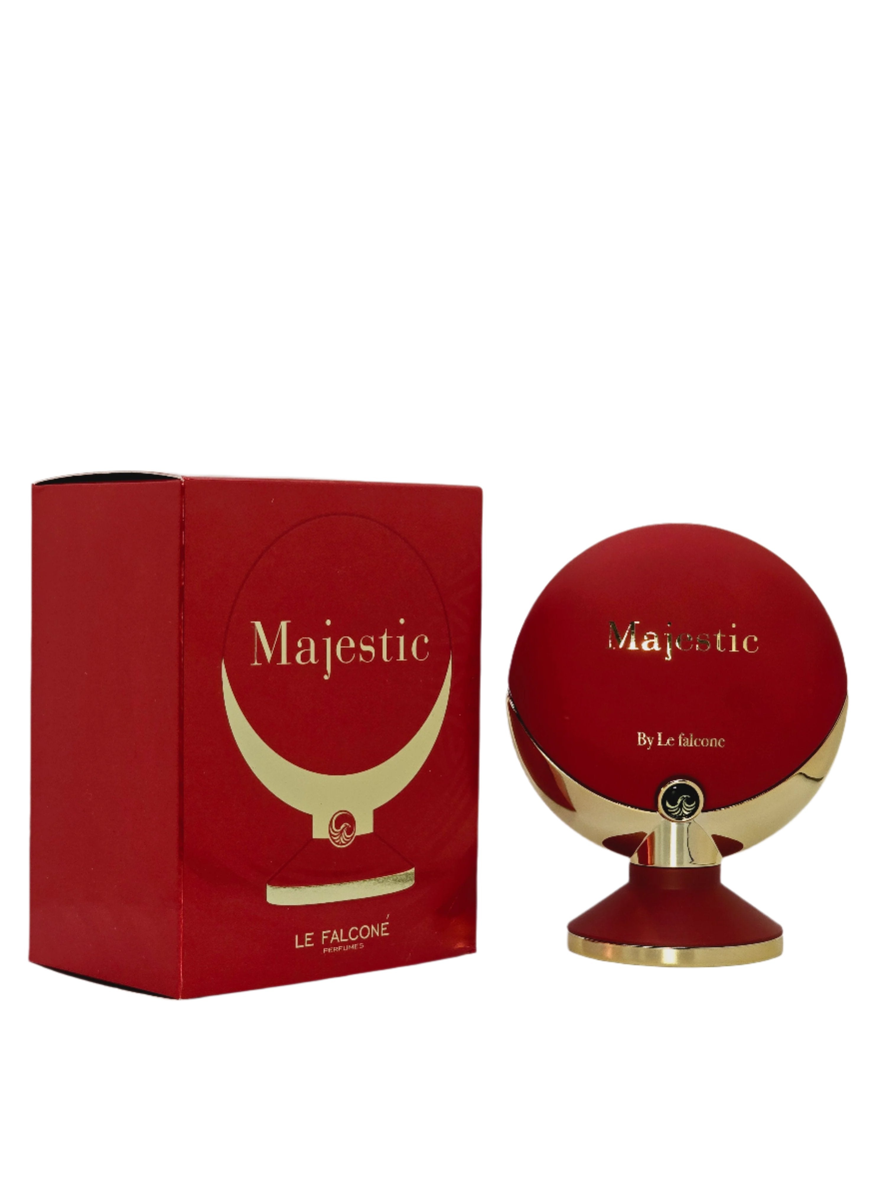 Majestic Eau De Parfum For Women By Le Falcone 3.4oz/100ml Jasmine Cedarwood Vanilla White Musk