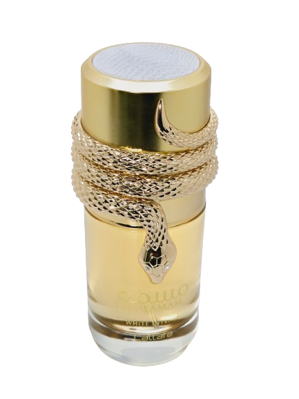 Musamam White Intense By Lattafa Unisex 3.4oz/100ml Citrus Woody Sweet Coconut Amber Yellow Floral - Image 11