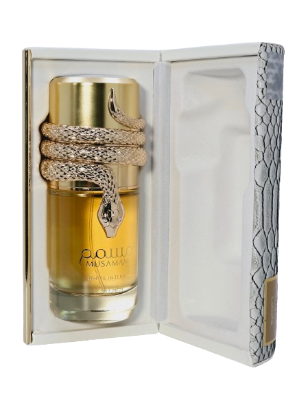 Musamam White Intense By Lattafa Unisex 3.4oz/100ml Citrus Woody Sweet Coconut Amber Yellow Floral - Image 5