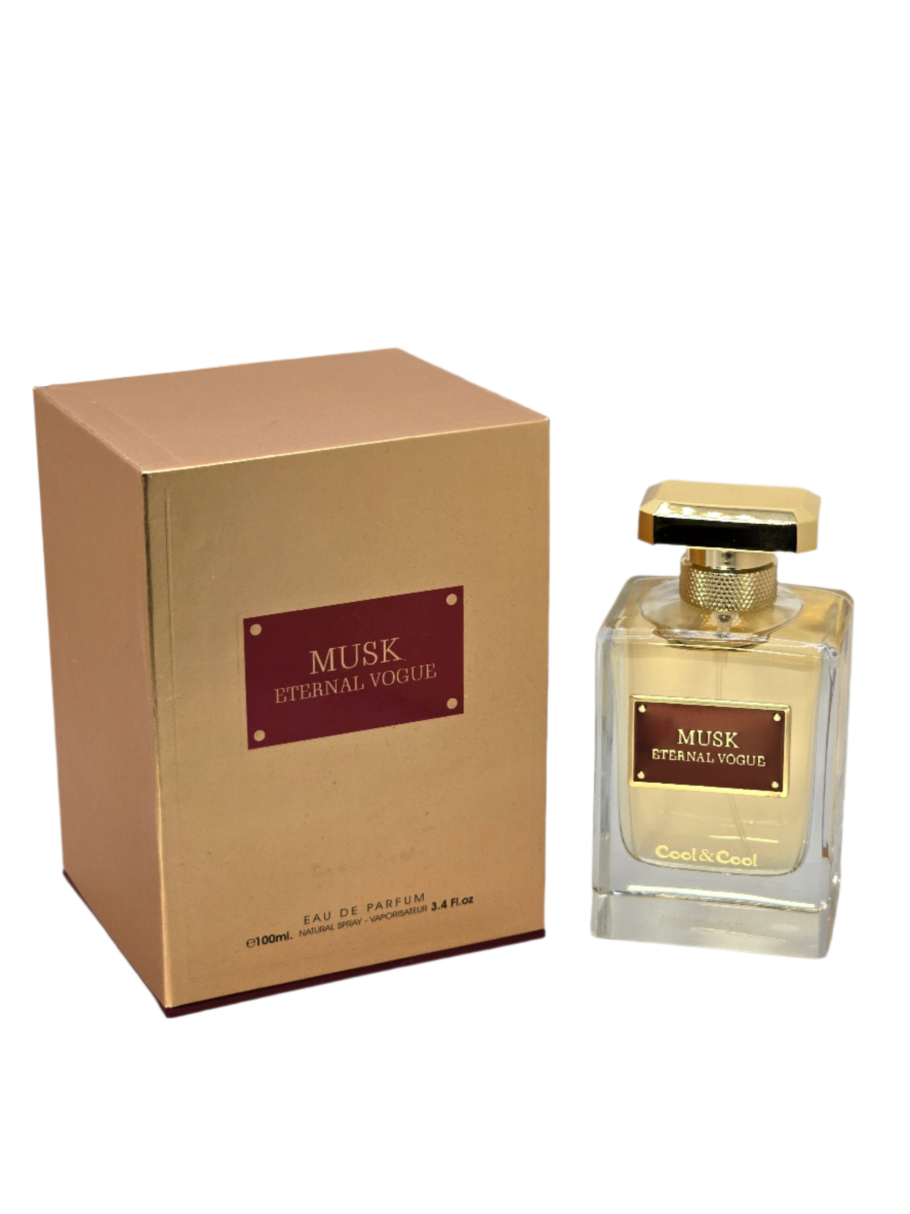 Musk Eternal Vogue Eau De Parfum Unisex By Cool & Cool 3.4oz/100ml