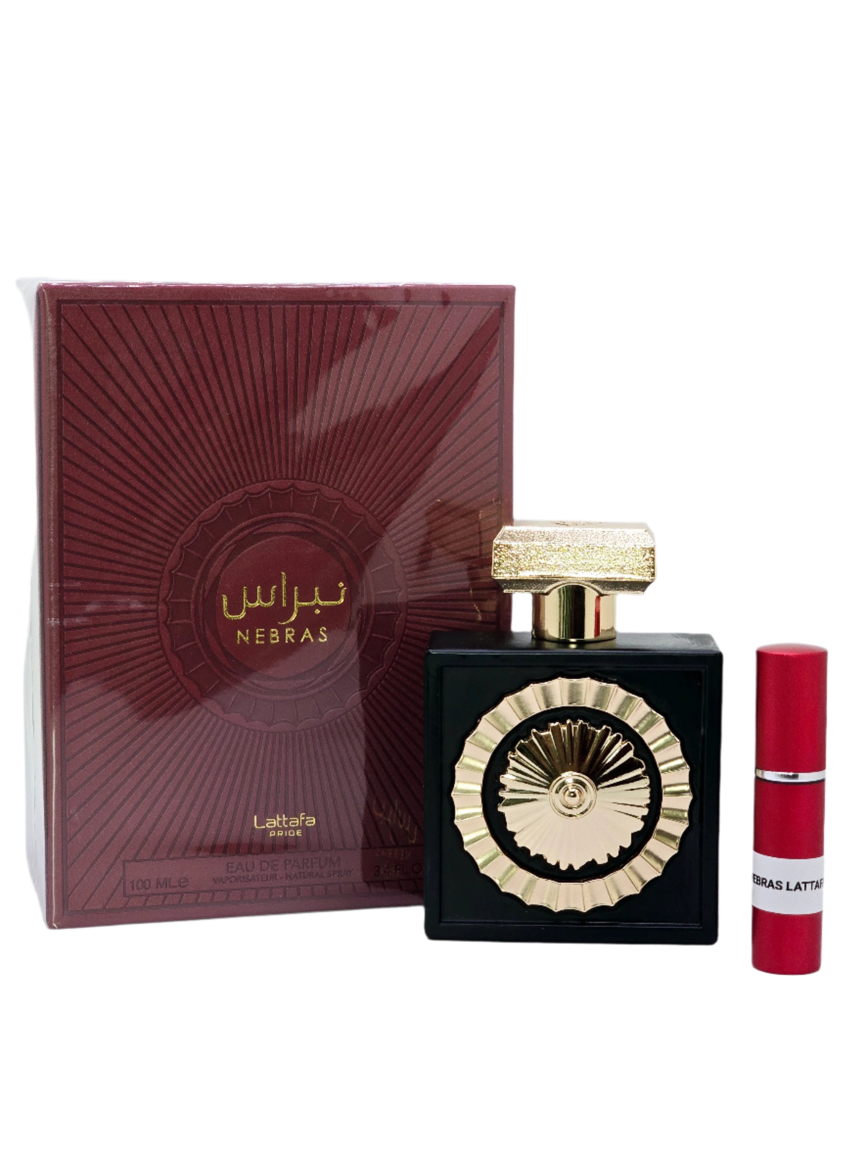 Tester Travel Sample 5ml / Full Size 3.4oz/100ml Nebras By Lattafa For Women