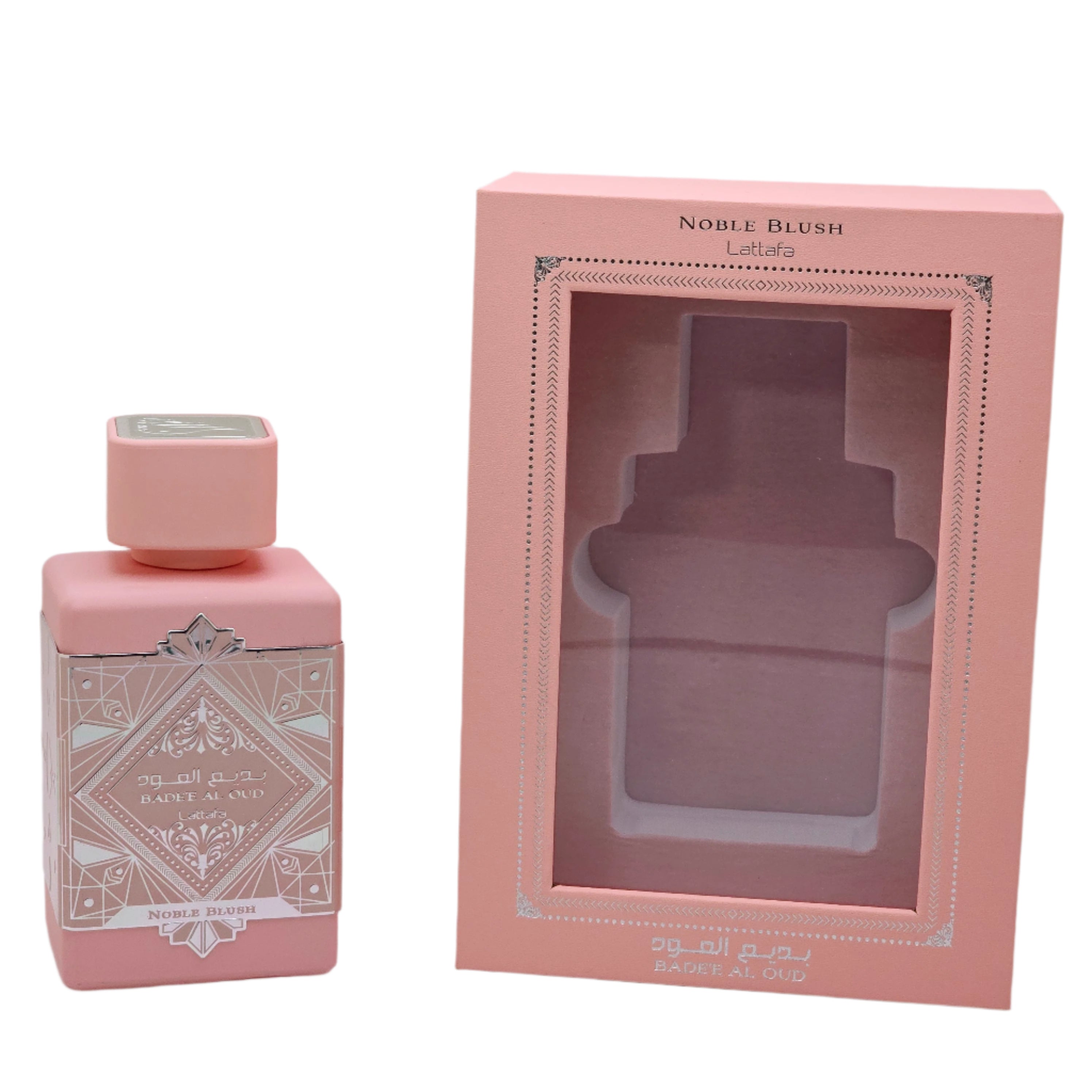 Noble Blush Lattafa Perfumes For Women 3.4oz/100ml Sweet Powdery Vanilla Almond Woody Musky