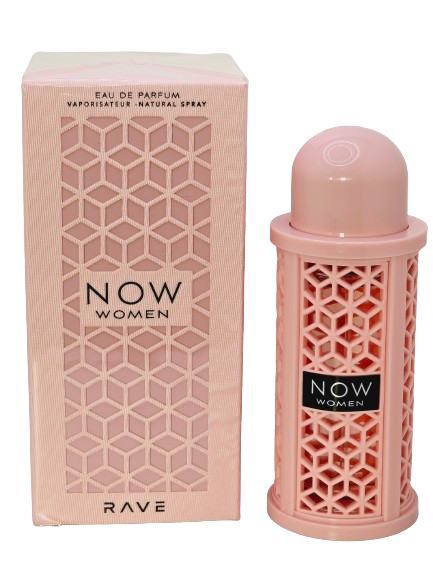 Now Women RAVE By Lattafa 3.4oz/100ml Sweet Powdery Vanilla White Floral Fruity Musky Citrus