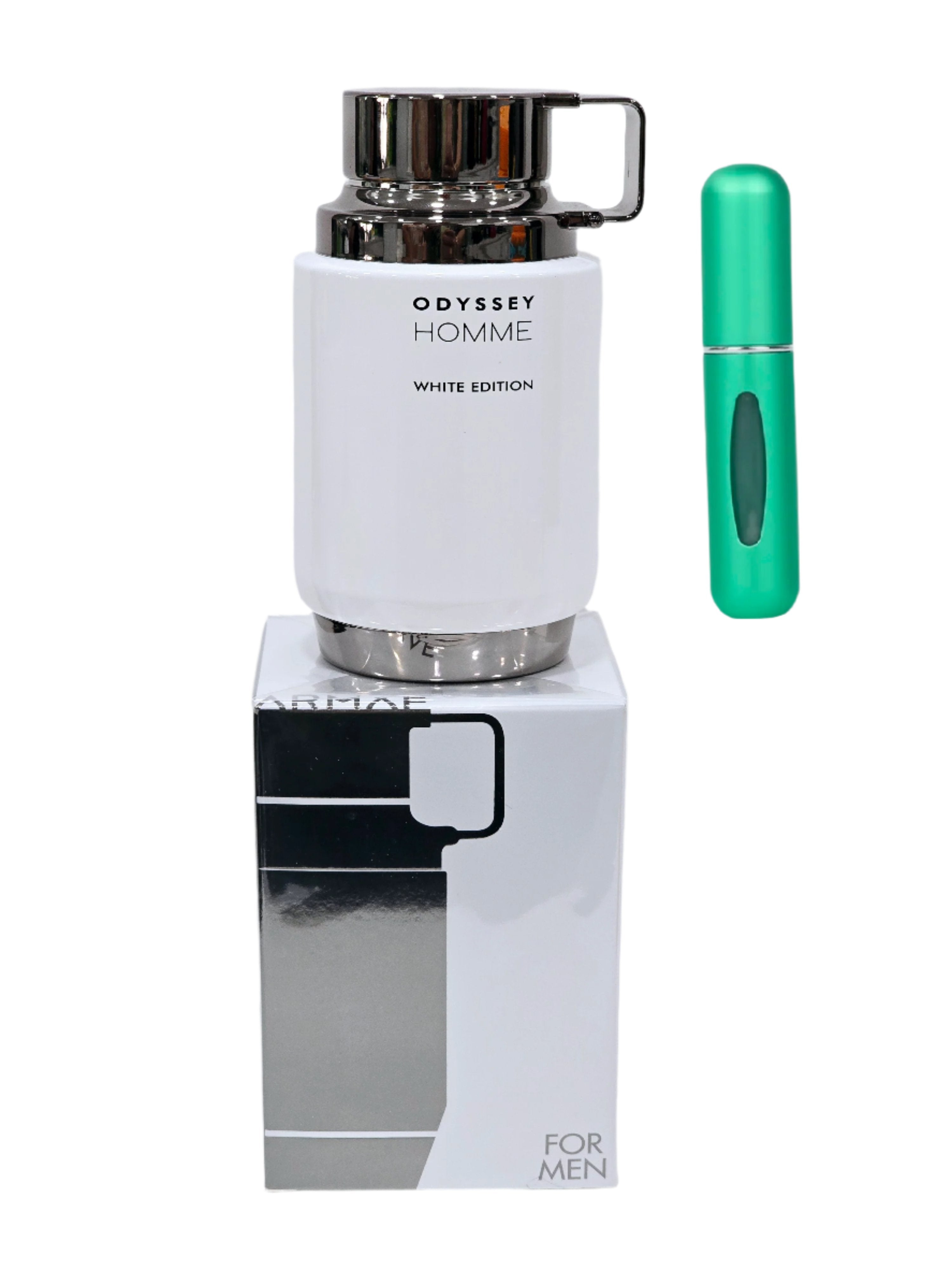 Travel Sample Tester 5ML Odyssey Homme White Edition For Men’s Eau De Parfum By Armaf
