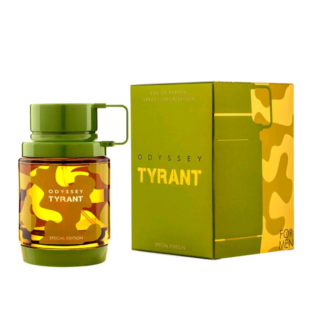 Odyssey Tyrant Special Edition Armaf for Men 3.4 Oz/100ml Unleash Aromatic Majesty