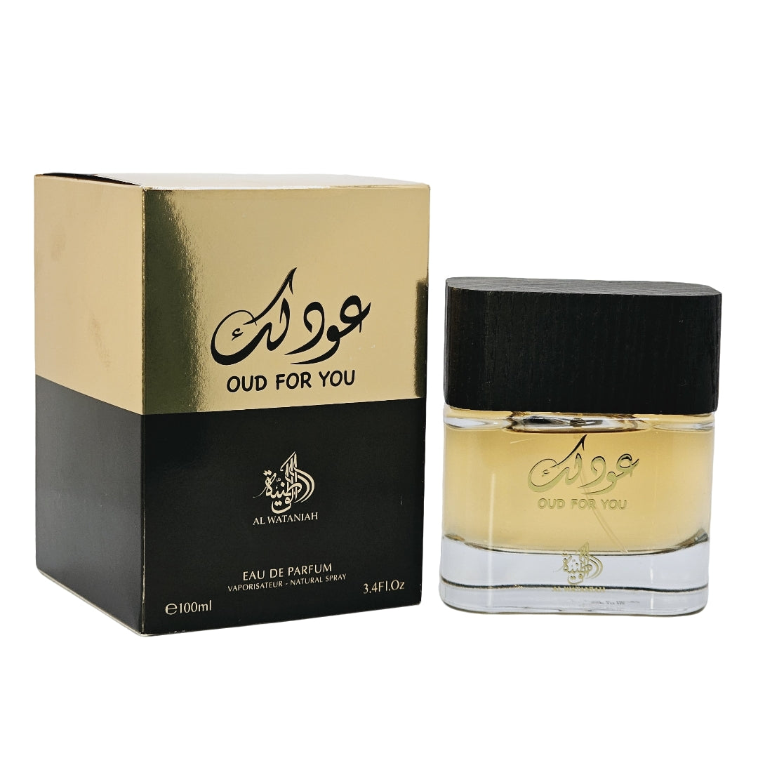 Oud for You Eau De Parfum By Al Wataniah Unisex 3.4oz/100ml Oriental Perfume