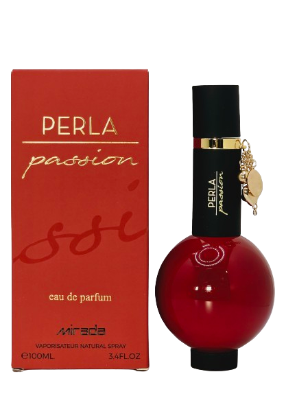 Perla Passion Women’s Eau de Parfum 3.4oz/100ml Pear Grapefruit Currant Pink Pepper Heliotrope Pineapple Rose Jasmine Vanilla Patchouli