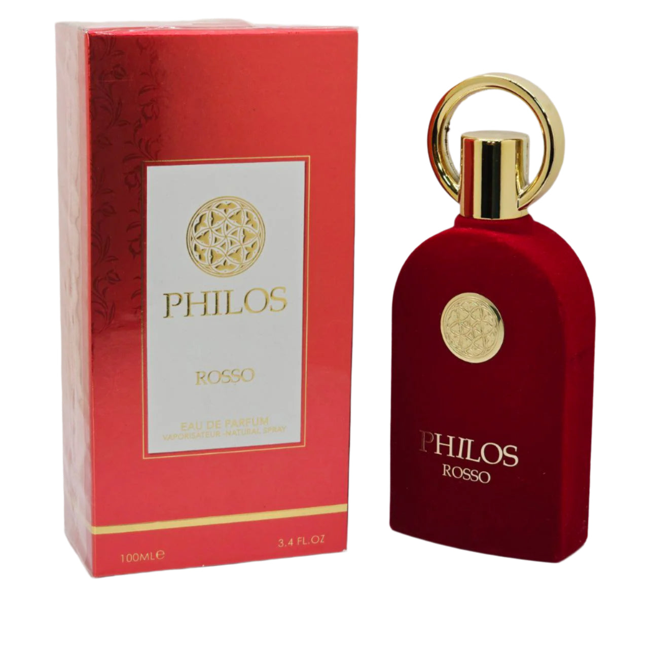 Philos Rosso Eau De Perfum By Maison Alhambra For Unisex 3.4oz/100ml
