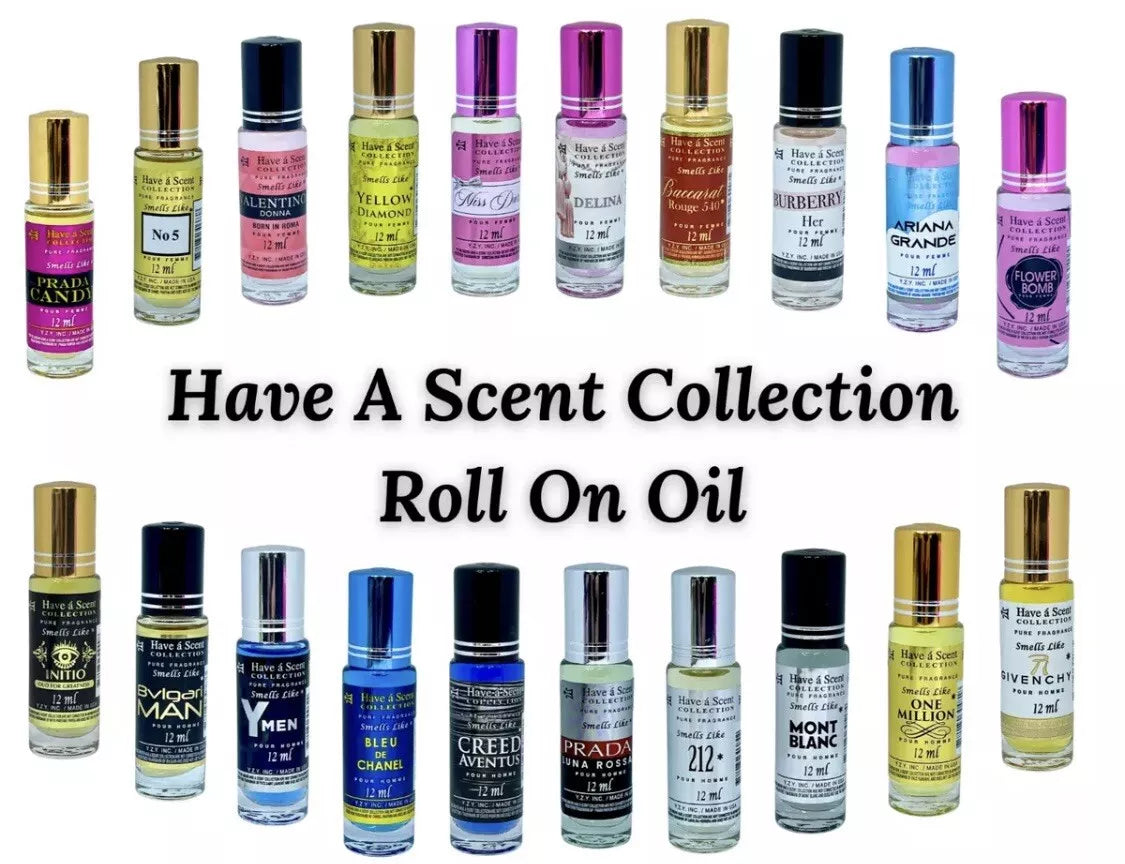 Scent Roll On Body Oil 12ml For Men And Women