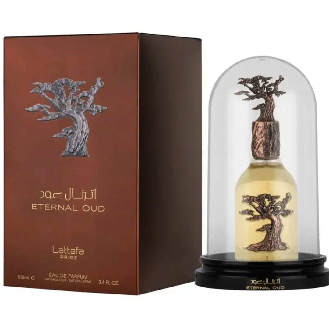Eternal Oud Eau De Parfum 3.4 Oz/100ml Unisex Fragrance by Lattafa Timeless Elegance for All - Image 2