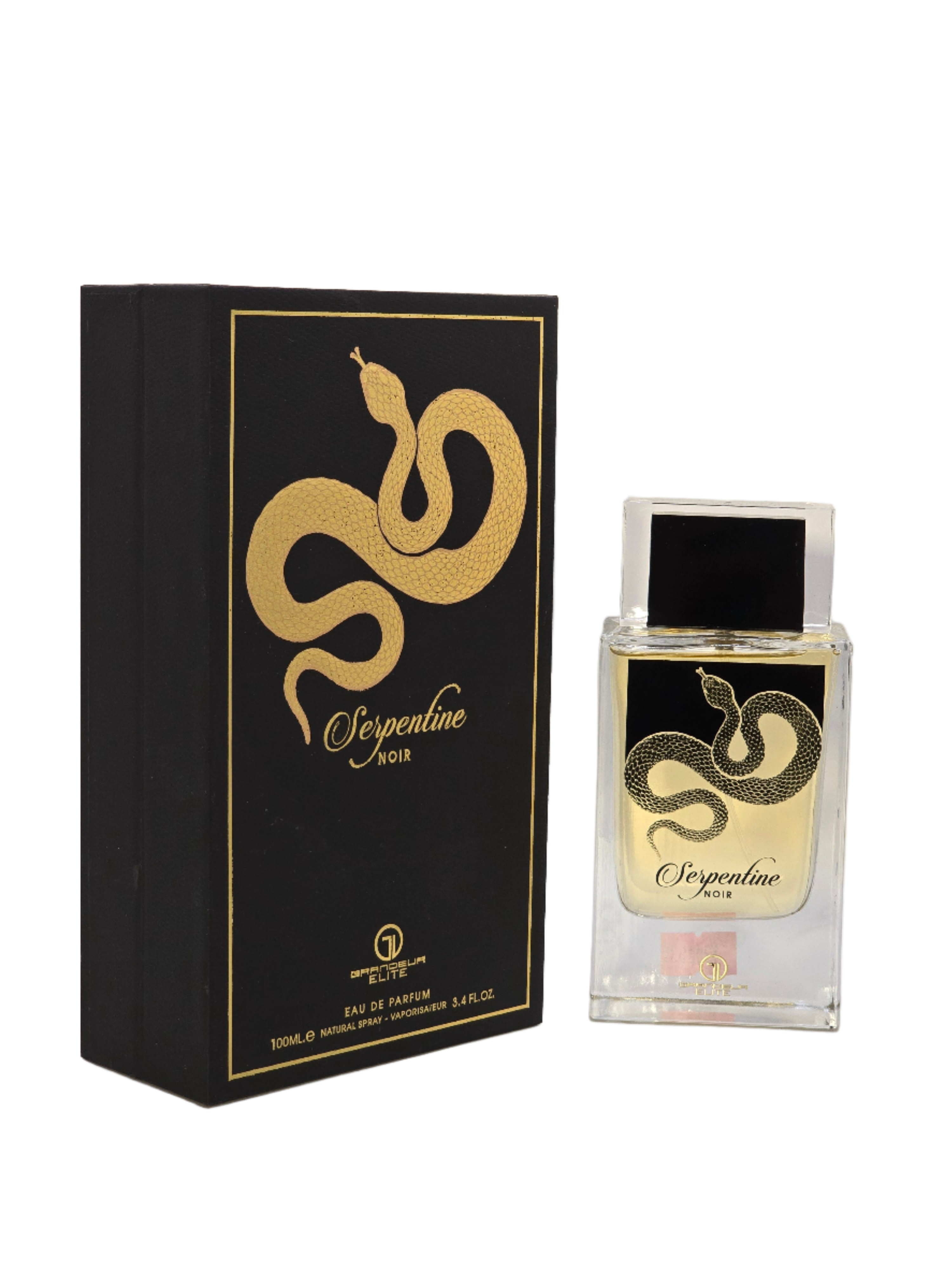 Serpentine Noir By Grandeur Elite Long Lasting Eau De Parfum Unisex 3.4oz/100ml