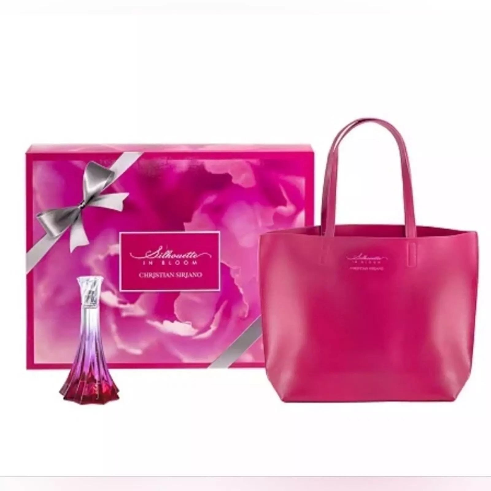 Silhouette In Bloom by Christian Siriano 2 Piece Gift Set Eau De Parfum For Women with Tote Bag