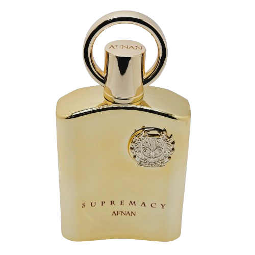 Supremacy Gold By Afnan Unisex 3.4 Oz Powdery Vainilla Iris Woody Oud Violet - Image 5