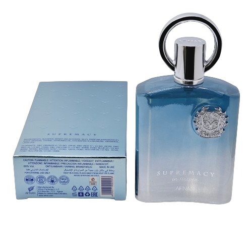 Supremacy In Heaven Afnan For Men 3.4 Oz Citrus Woody Floral Fruity Aromatic - Image 8