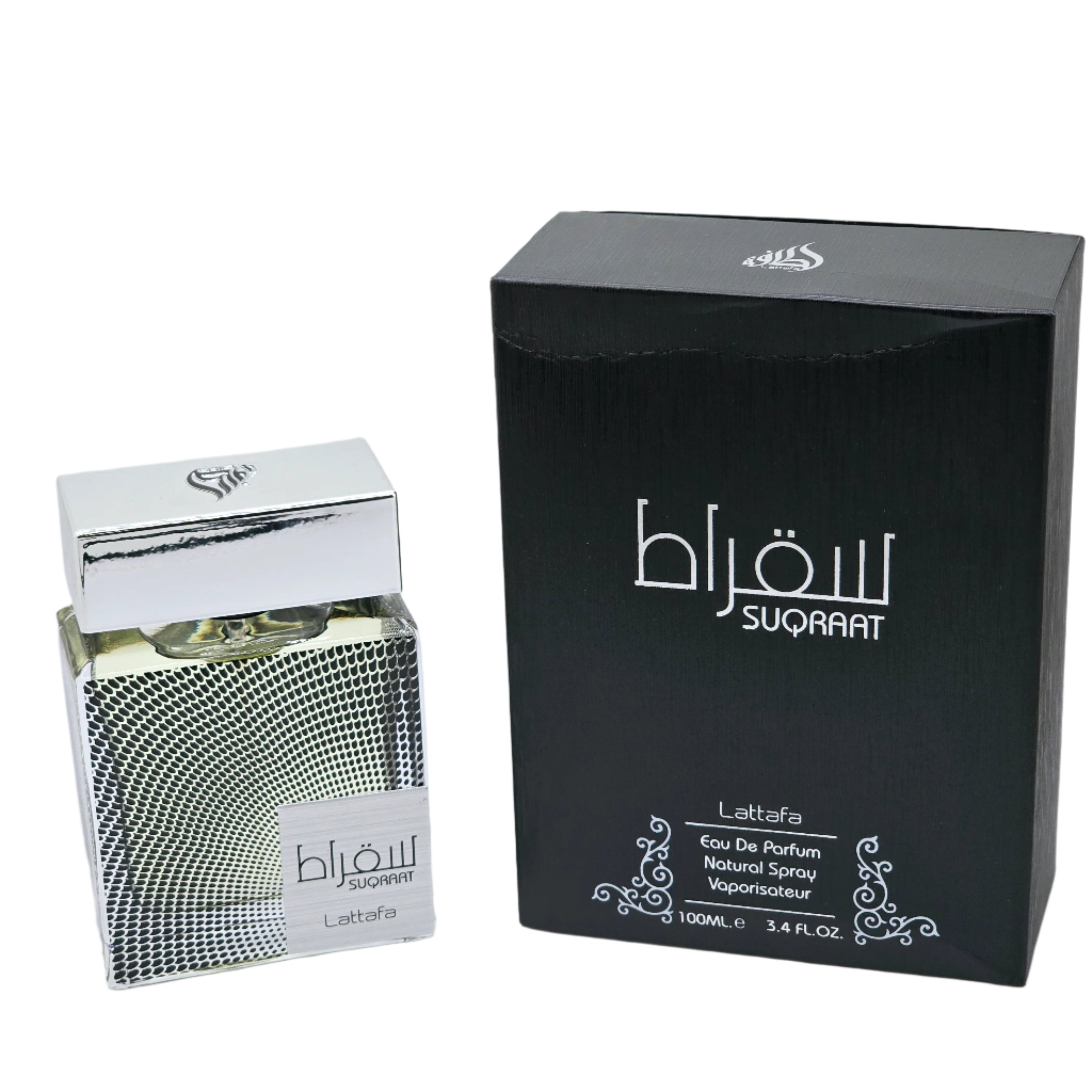 Suqraat Lattafa Perfumes For Men 3.4oz/100ml Citrus  Aromatic Lavende
