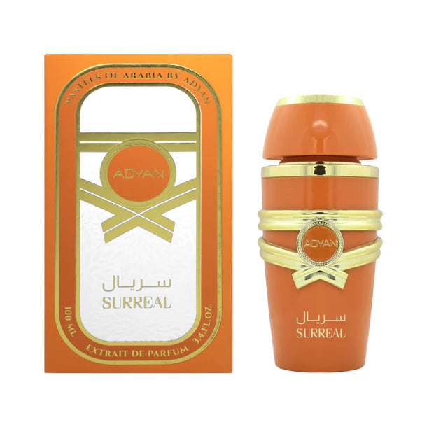 Surreal Pastels of Arabia by Adyan Extrait de Parfum 3.4oz/100ml For Woman Jasmine Mango Lavender