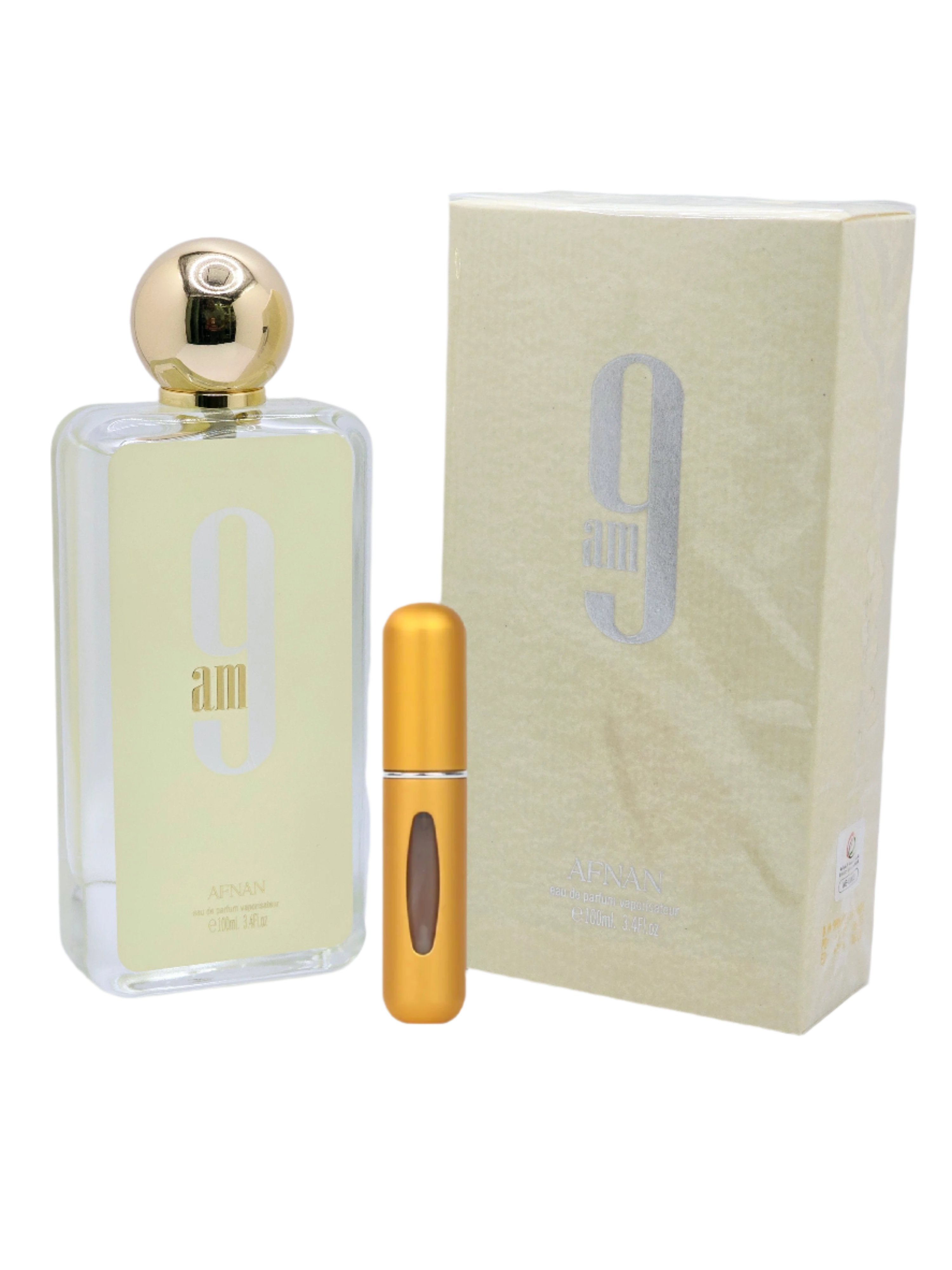 Travel Sample Tester 5ML 9 AM By Afnan For Women Eau de Parfum