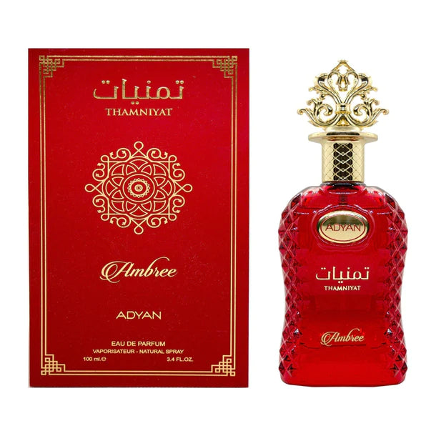 Thamniyat Ambree By Adyan Extrait De Parfum for women and men 3.4 Oz