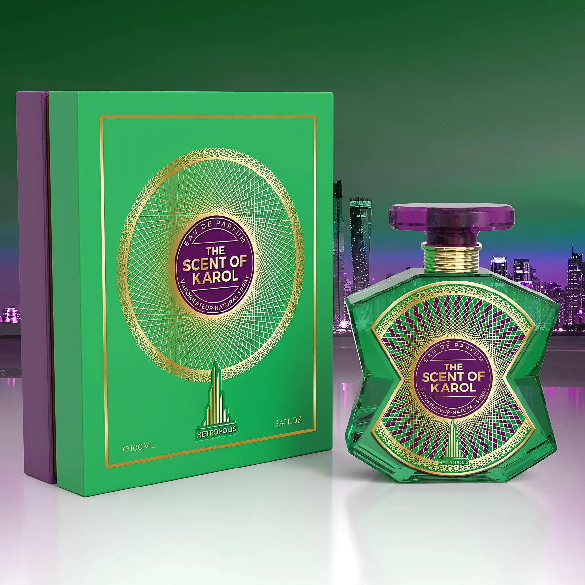 The Scent Of Karol Eau De Parfum Unisex 3.4oz/100ml By Metropolis