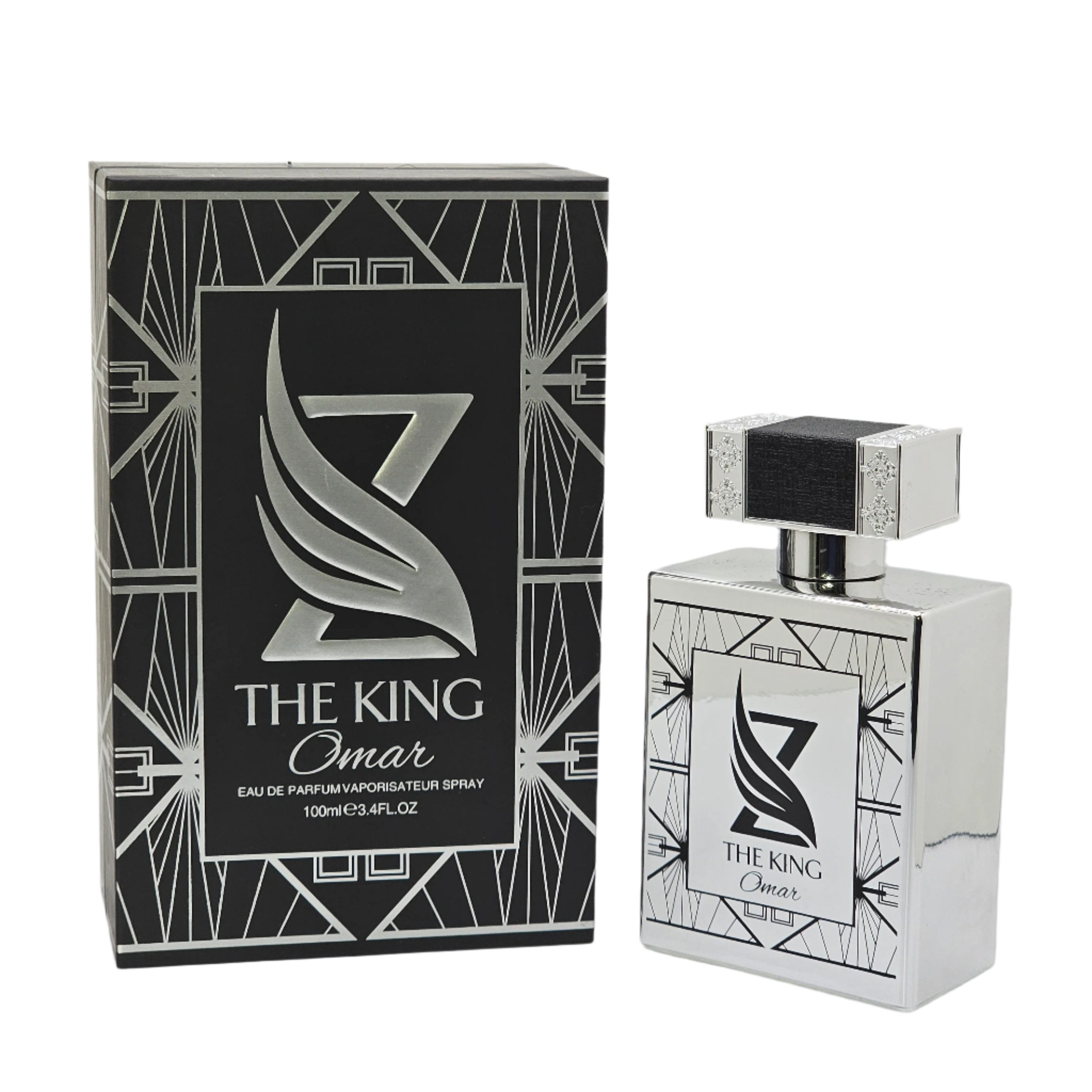 The king Omar For Men Eau De Parfum By Zoghbi 3.4oz/100ml Citrus Sweet