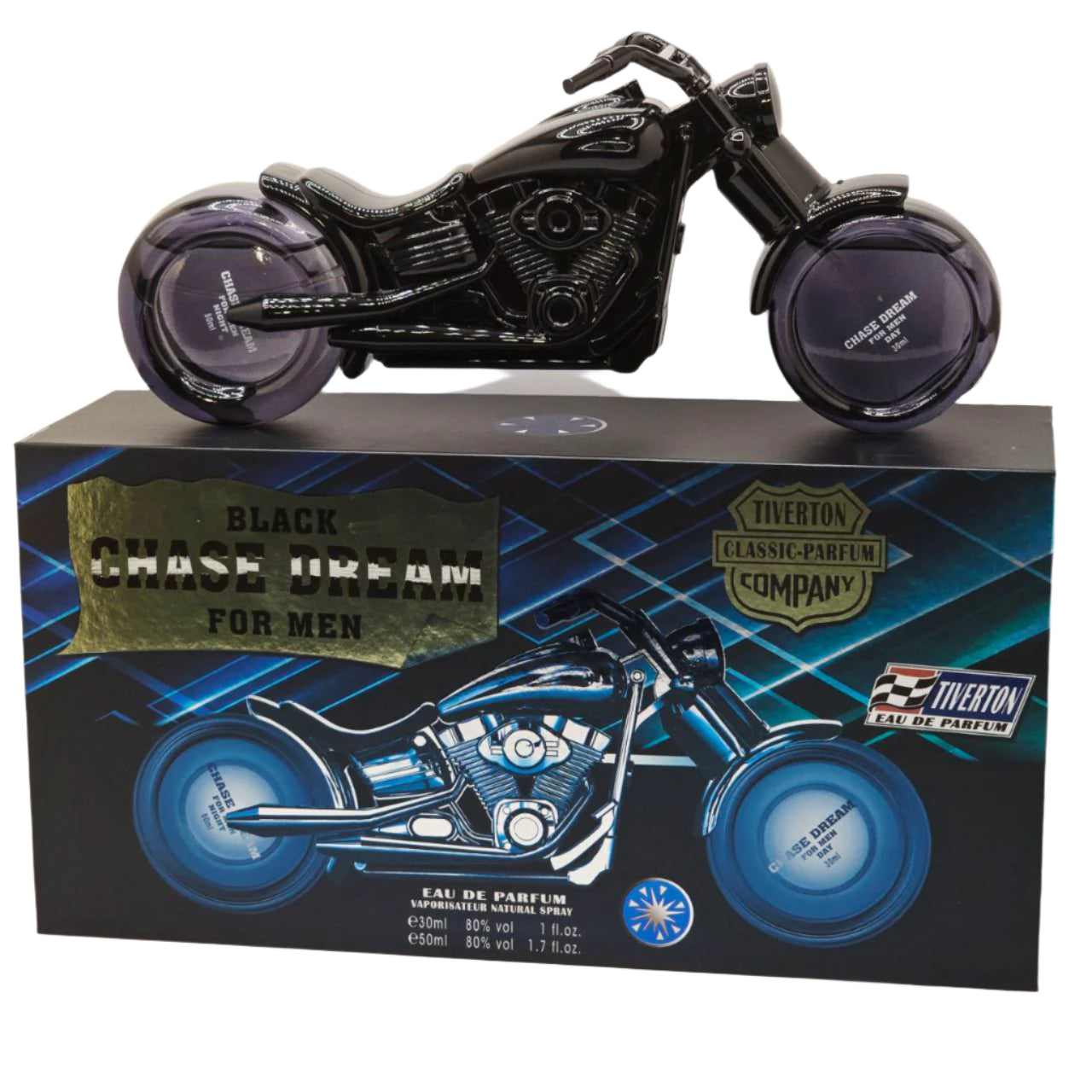 Tiverton Chase Dream BLACK Motorbike Perfume for Men Eau De Perfume 80ml - Image 3