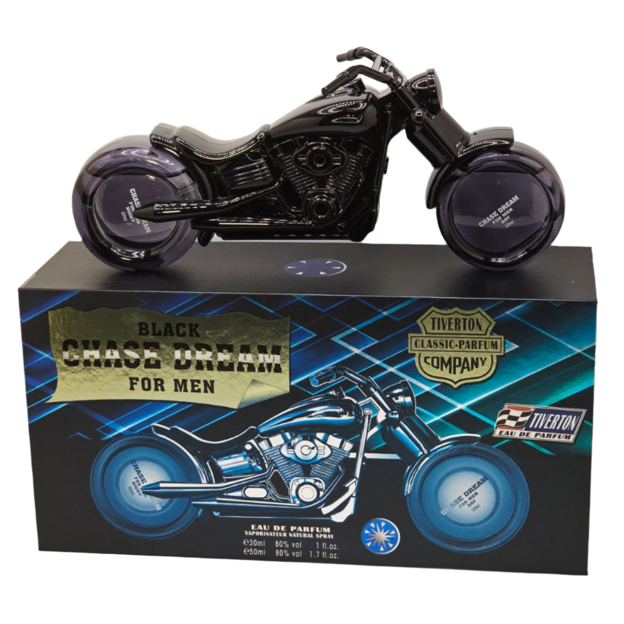 Tiverton Chase Dream BLACK Motorbike Perfume for Men Eau De Perfume 80ml - Image 5