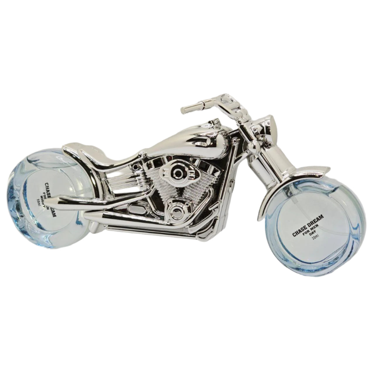 Tiverton Silver Chase Dream Motorcycle Set For Him - Image 5