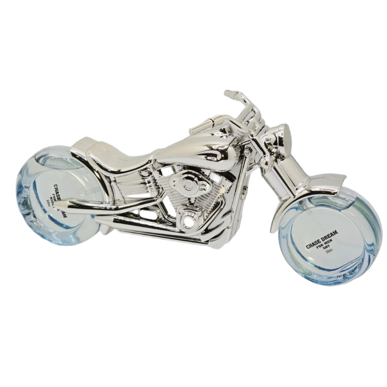 Tiverton Silver Chase Dream Motorcycle Set For Him - Image 2