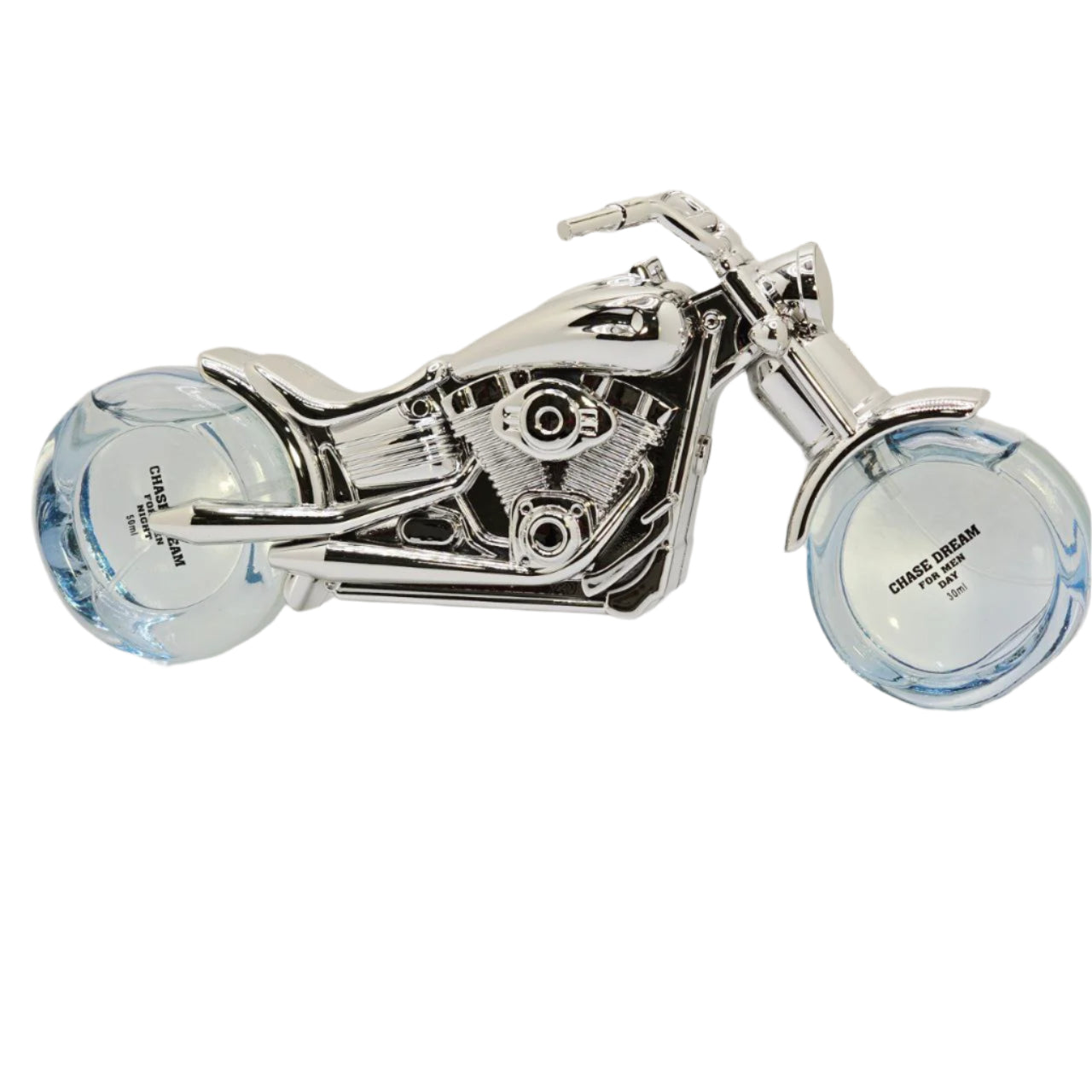 Tiverton Silver Chase Dream Motorcycle Set For Him - Image 3
