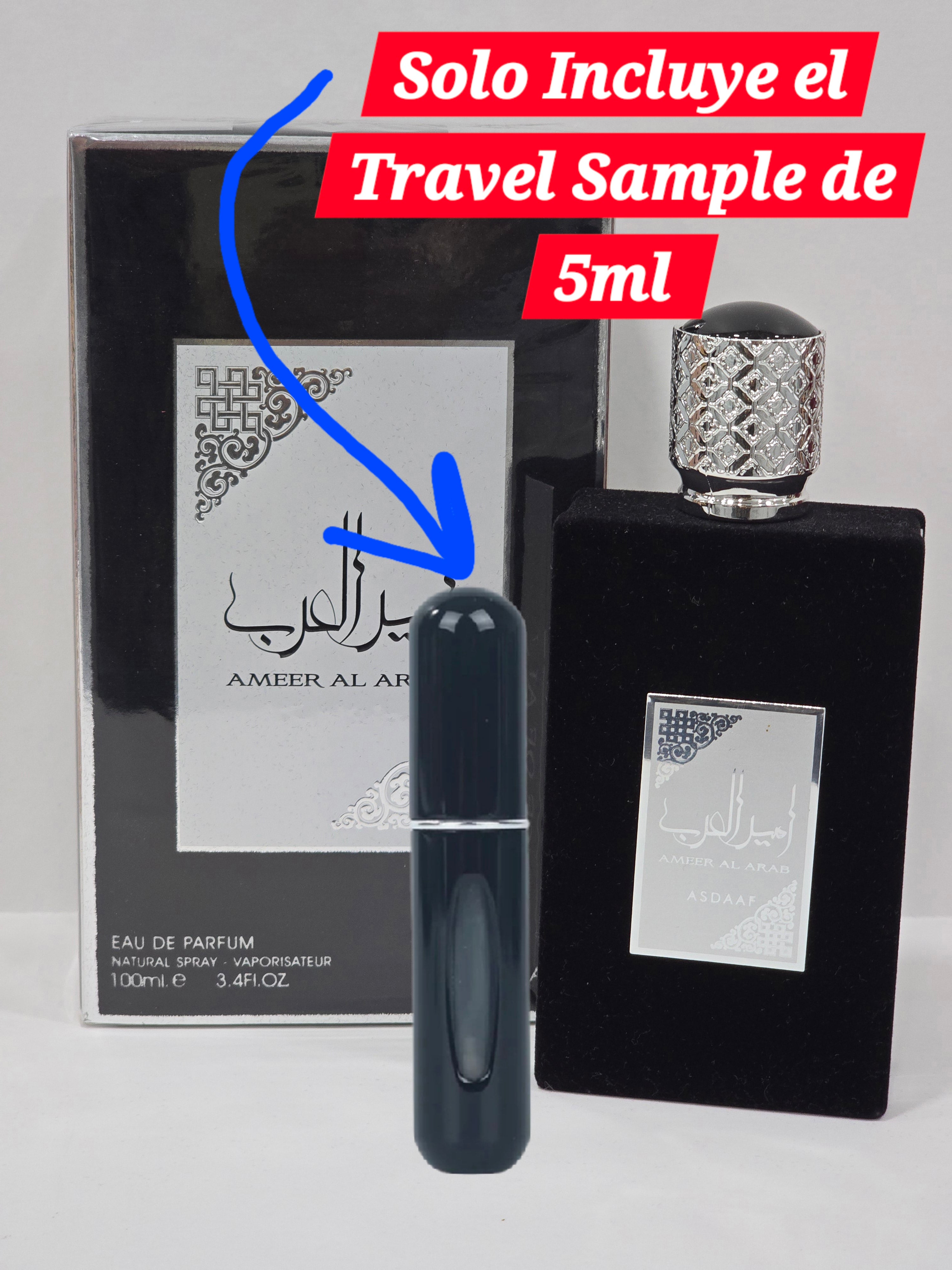Travel Sample Tester 5 ML Ameer Al Arab Prince of Arabia Eau de Parfum By Lattafa