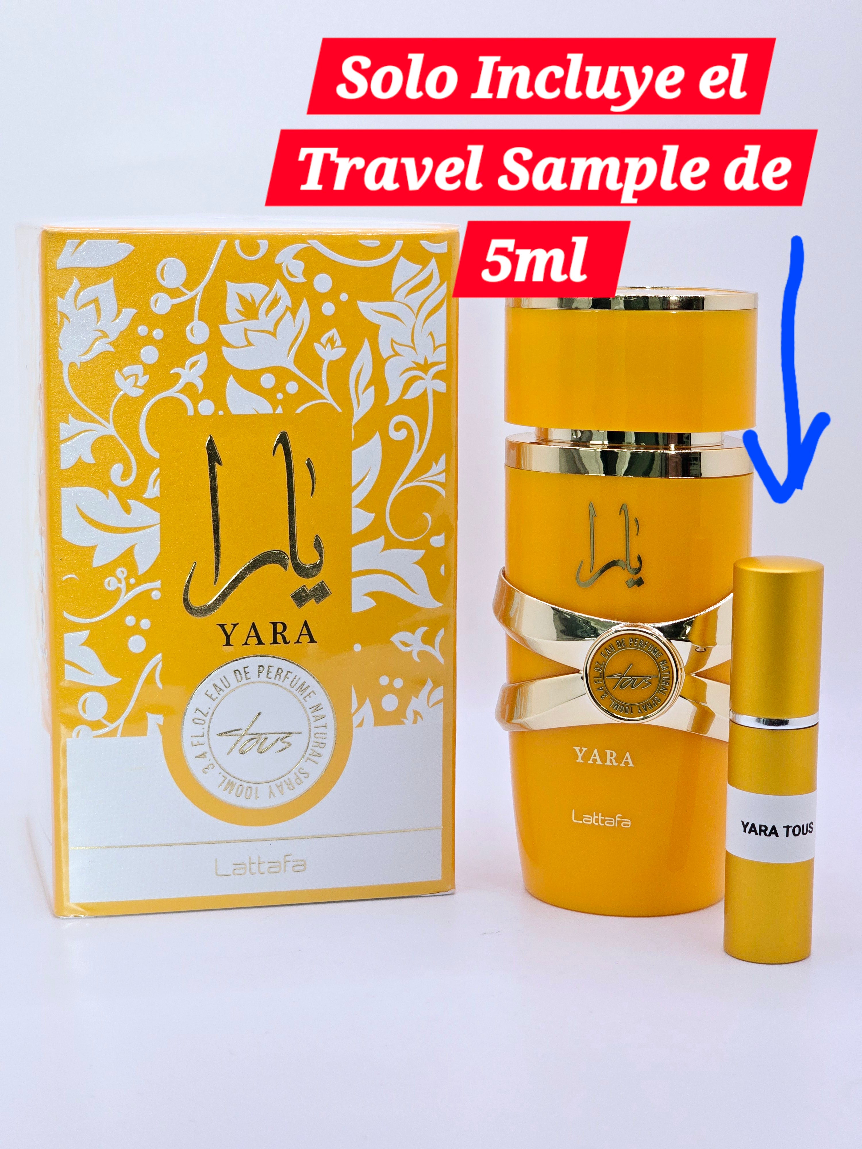 Travel Sample Tester 5ML Yara Tous By Lattafa For Women