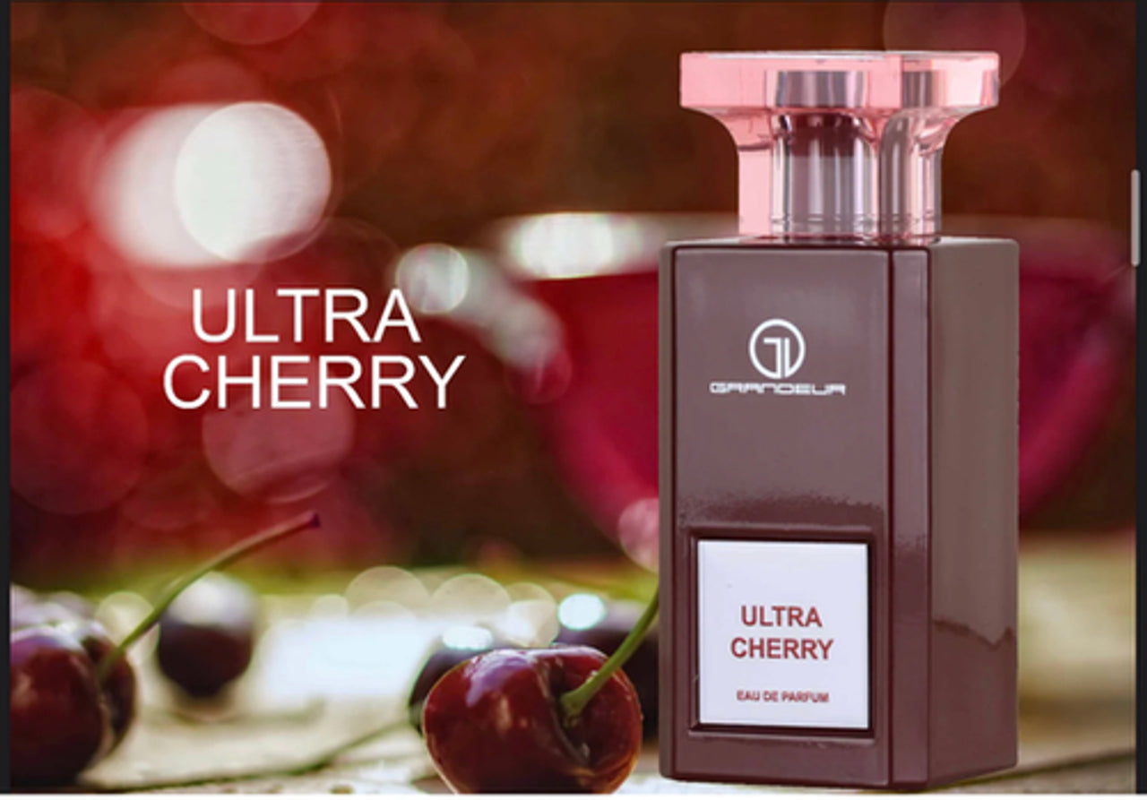 Ultra Cherry Eau De Parfum By Grandeur Elite 3.4oz/100ml