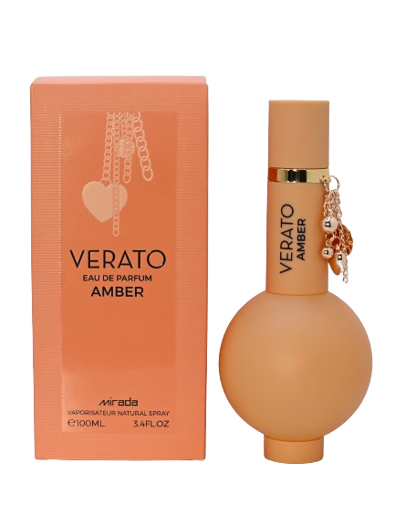 Verato Amber Eau De Parfum For Women By Mirada 3.4Oz/100ML