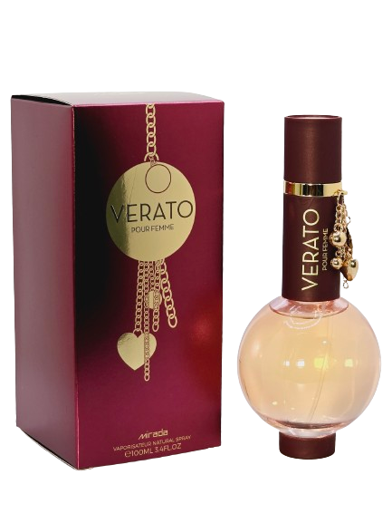 Verato Women's Eau de Parfum 3.4oz/100ml Orange Green Apple Jasmine Lily of the Valley Amber - Image 2