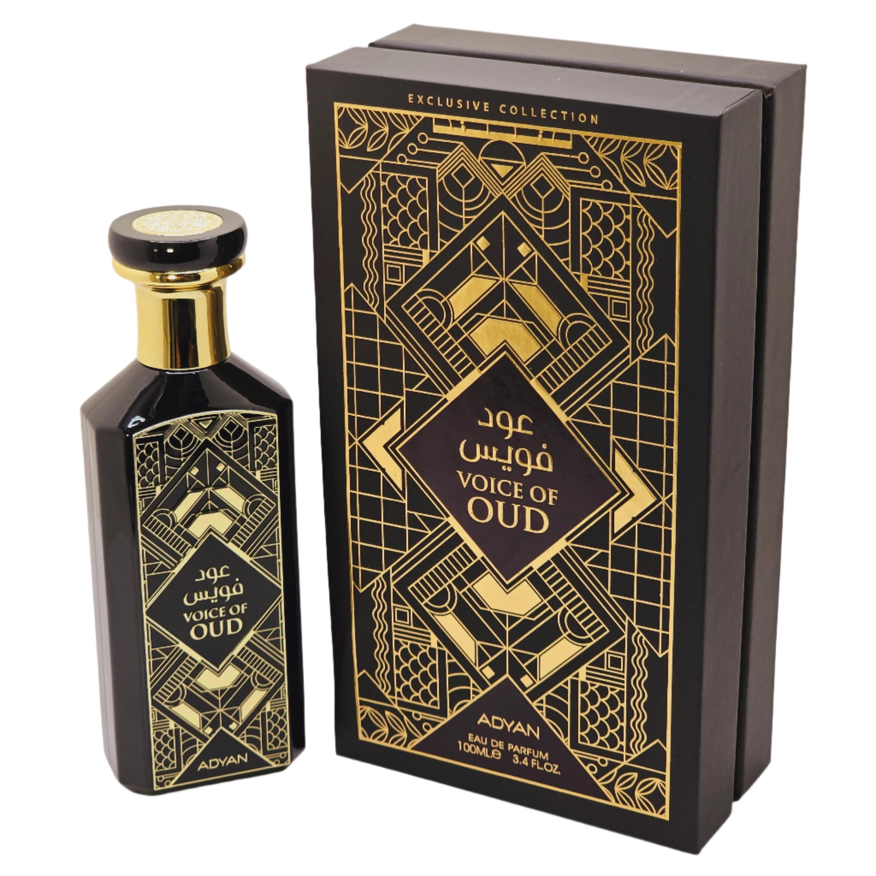 Voice of Oud Adyan Unisex Eau De Parfum 3.4oz/100ml Woody Leather Rose Amber Oud - Image 4