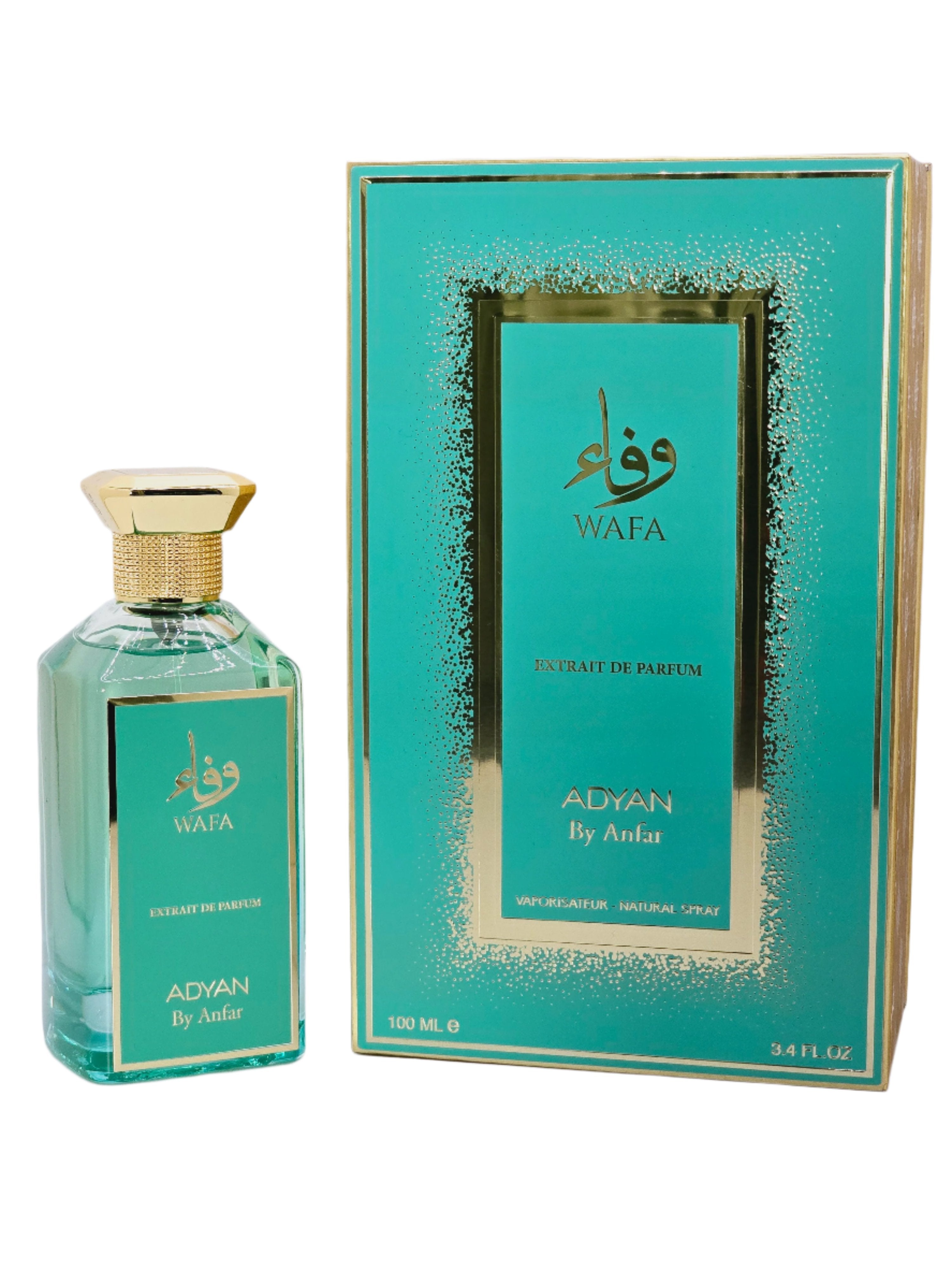 Wafa By Adyan Extrait De Parfum 3.4 Fl Oz.UNISEX Fresh Summer BARA