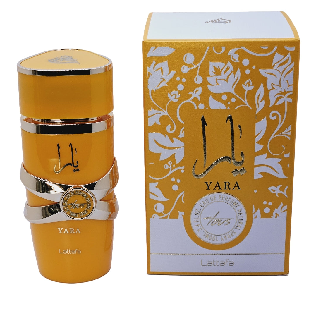 Yara Tous by Lattafa Perfumes for Women 3.4oz/100ml Eau De Parfum Embrace Elegance and Femininity