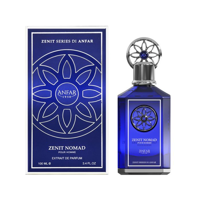 Zenit Nomad Pour Homme Extrait De Parfum By Anfar 3.4oz/100ml Leather Lemon Pineapple