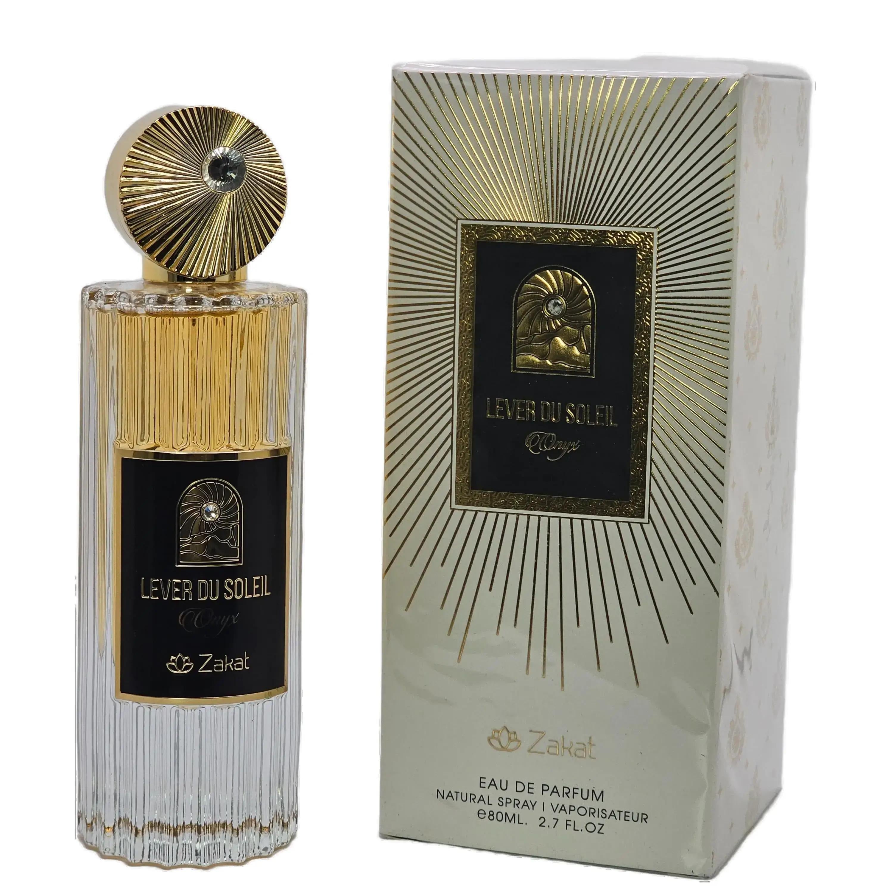 Lever Du Solei onyx Eau De Parfum By Zakat 100 ML/3.4Oz Woody Unisex