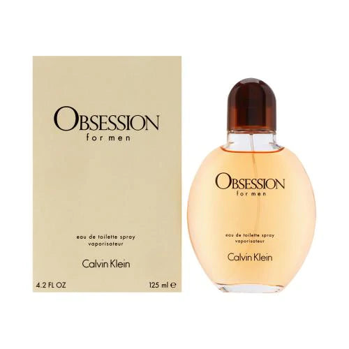 Calvin Klein Obsession For Men Eau DeToilette 4.2 Oz